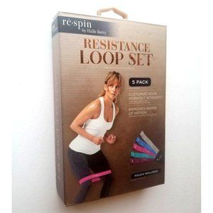 Resistance  Bands set, Brand Respin By Halle Berry